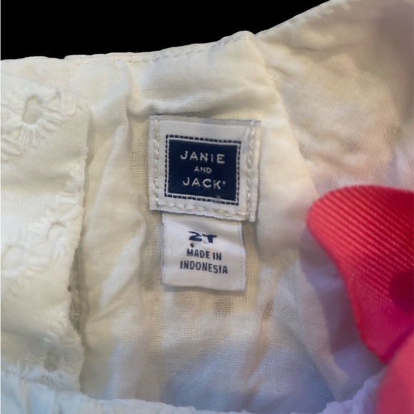 Janie and Jack White Eyelet Dress - Picture 5 of 7